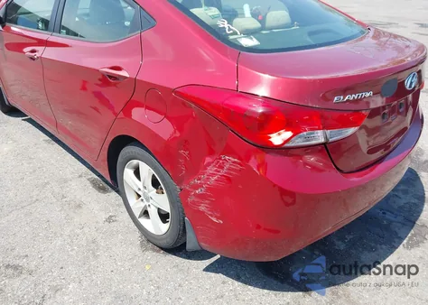 2012 Hyundai Elantra Gls (Ulsan Plant) z USA, uszkodzony, nr VIN KMHDH4AE3CU389026